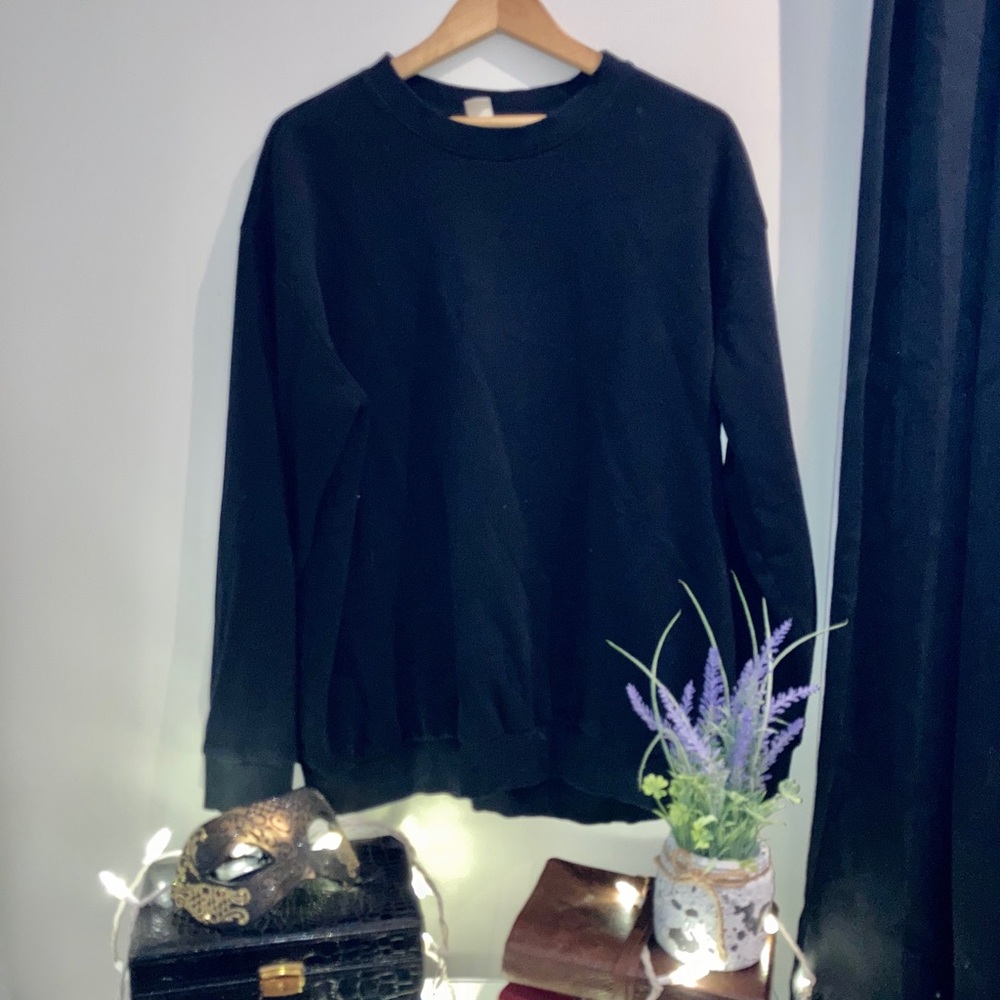 H&M Black Crew Neck